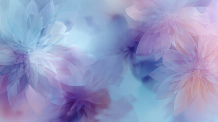 Subtle blurred mandala pattern with soft purple tones. abstract background with bokehDreamy bohemian abstract background for artistic designs.