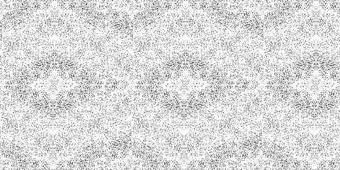 Gritty texture sand on transparent background.Monochrome noise halftone, grit pattern.Vector isolated illustration