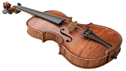 Fototapeta premium violin on white background