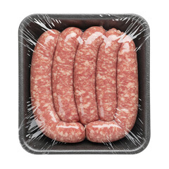 Sausages packaged for convenience and cooking versatility.