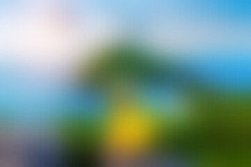 Abstract blurred beautiful nature background.