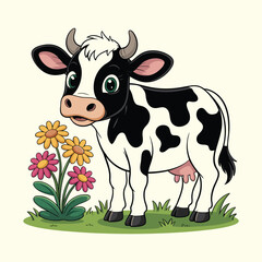 Cartoon Cow