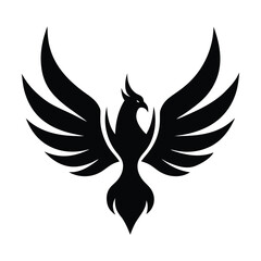 Luxury Phoenix Logo Template vector art