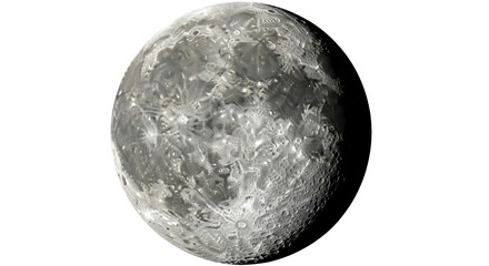 Isolated Moon