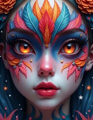 Naklejka premium different, imaginary, fictional, artistic images, fantastic images