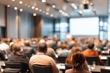 Blurred Conference Hall