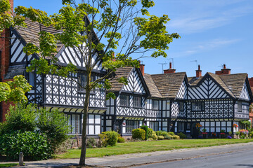 The model village of Port Sunlight in The Wirral, UK