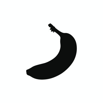 banana isolated on white