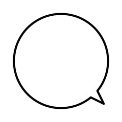 シンプルで使いやすい吹き出し