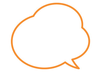 シンプルで使いやすい吹き出し