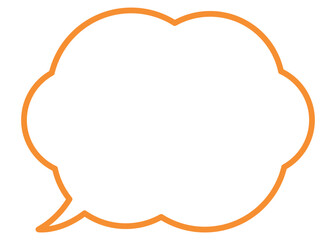 シンプルで使いやすい吹き出し