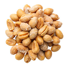 Fototapeta premium Salted Roasted Peanuts Handful