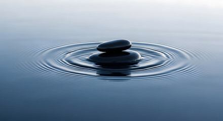 Zen Stone Ripples