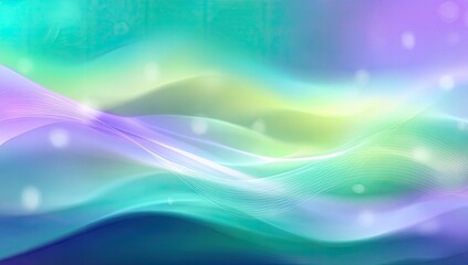 Abstract, swirling, pastel colors blend into soft waves