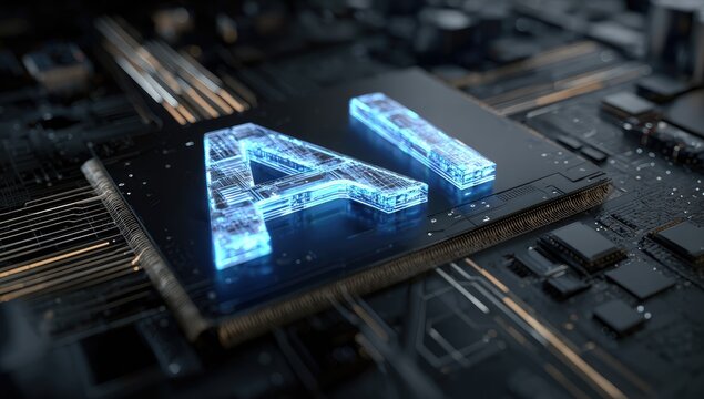 AI embedded in a circuit board