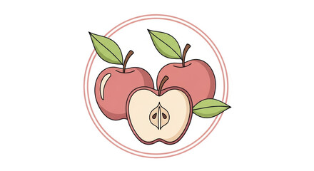 Isolated Apple