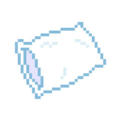 pillow foam icon pixel art