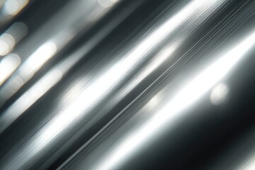 Abstract metallic diagonal lines with light flares