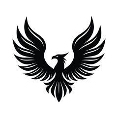 Obraz premium Luxury Phoenix Logo Template vector art