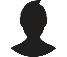 Group of people or group of users .friends flat icon for apps and websites. people icon image. Monochrome icon