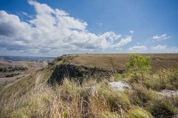 Sumba Savanna: Sun's Heat and Drying Grass 