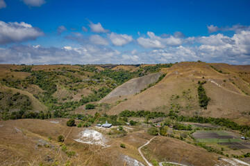 Sumba Savanna: Sun's Heat and Drying Grass 