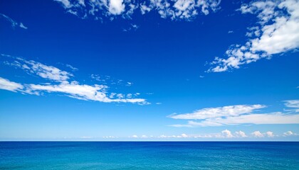 Obraz premium 鮮やかで爽やかな青空