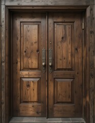 wooden door