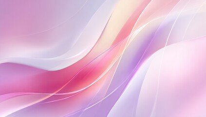 Delicate, flowing lines in soft pastel colors