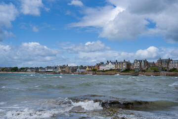  View over Elie and Earlsferry in the East Neuk in Scotland