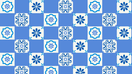 Vintage Ceramic Tile Background