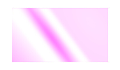 Obraz premium Pink tinted glass panel or colored acrylic sheet with a thin glowing frame. Realistic light reflection on a glossy, transparent pink surface. Isolated,&nbsp;Ideal for showcasing objects or designs. PNG