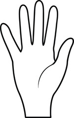 hand sign icon