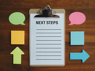 Planning and organization for future actions and next steps