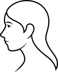 vector silhouette of a man