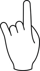 thumb up hand sign