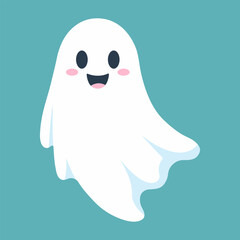 Funny ghost characters vector illustration
