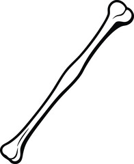 wooden spoon on white background