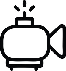 Videoline art icon Designs