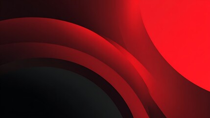 Crimson curves gradient abstract background black