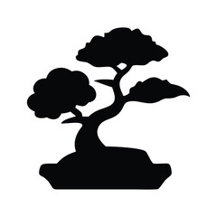 Bonsai Tree Silhouette