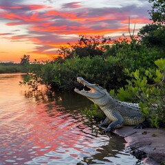 crocodile, alligator, beautiful crocodile photos