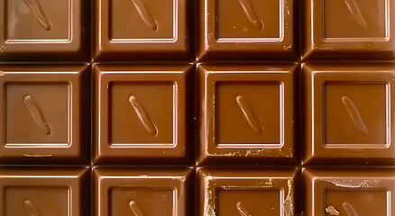 Dark chocolate bars with lids, close-up, top view