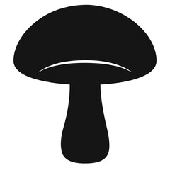 mushroom isolated on white