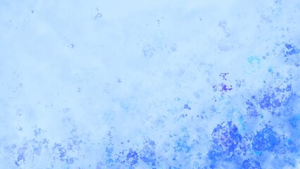 Pure Aqua Blue Gradient Background.