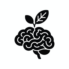 Vector illustration of Brain Growth: Cultivating Intelligence & Cognitive Development