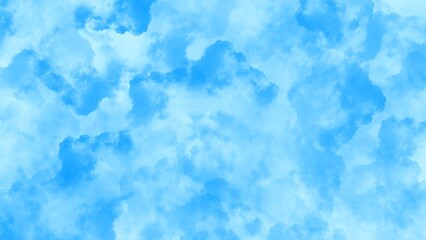 Gentle Blue Watercolor Background.