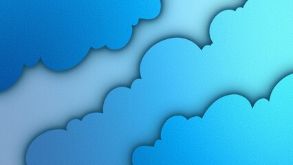 Wave Flow Digital Background.