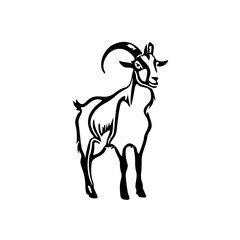 goat vector illustration