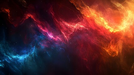 
Vibrant Abstract Fluid Art with Swirling Blue and Orange Marbling
